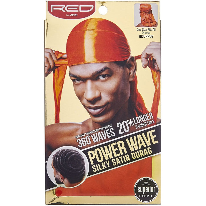 Red by Kiss Power Wave Silky Satin Durags