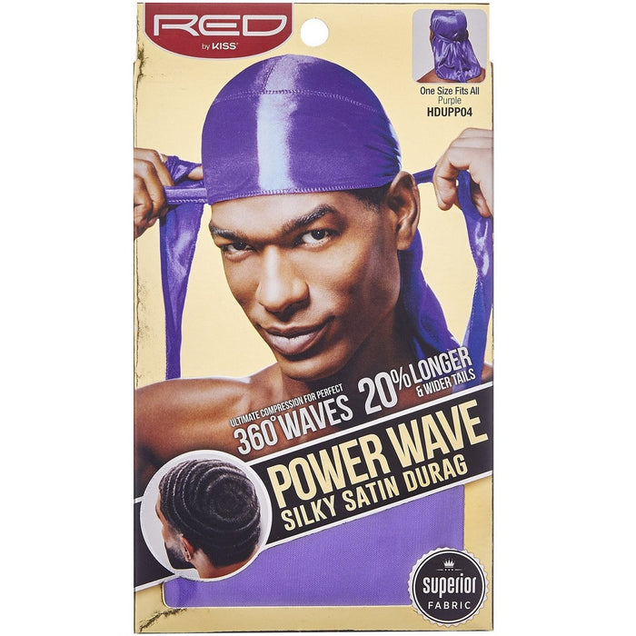 Red by Kiss Power Wave Silky Satin Durags