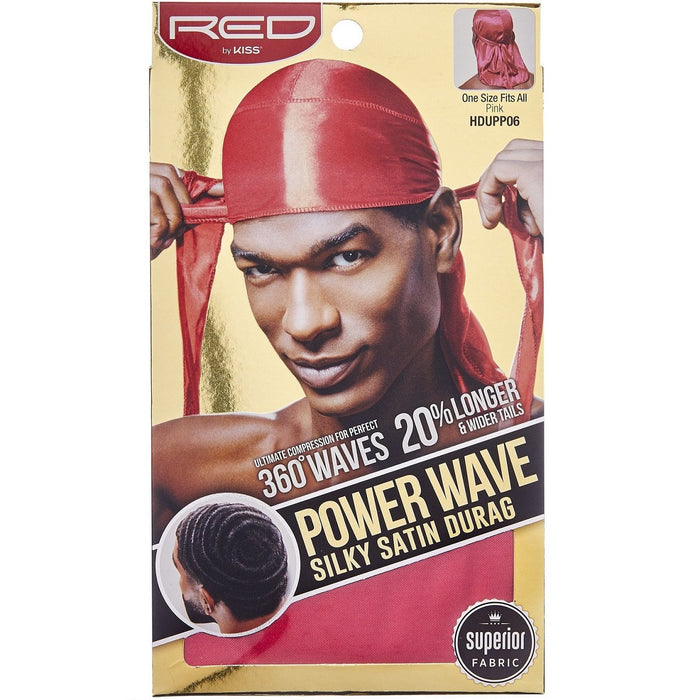 Red by Kiss Power Wave Silky Satin Durags