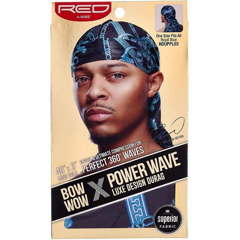 Red by Kiss Bow Wow X Power Wave Luxe Design Durags
