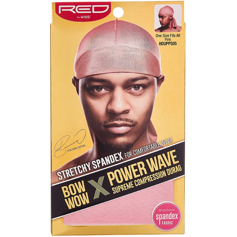 Red by Kiss Bow Wow X Power Wave Spandex Durags [6 Color Options]