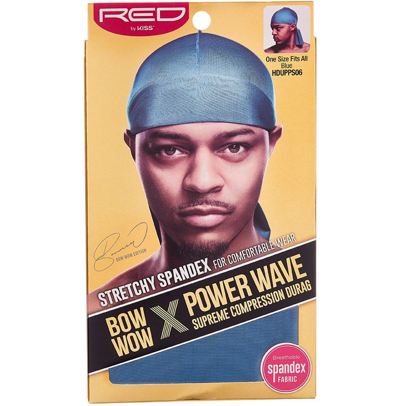 Red by Kiss Bow Wow X Power Wave Spandex Durags [6 Color Options]