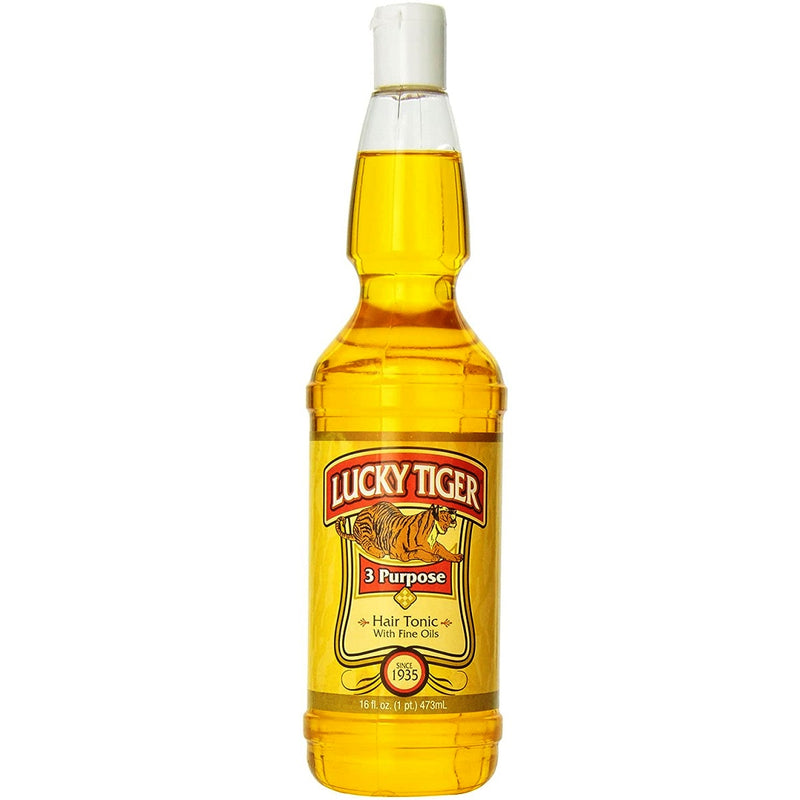 Lucky Tiger 3 Purpose Hair Tonic 16 oz - 12 Pack (Bulk)