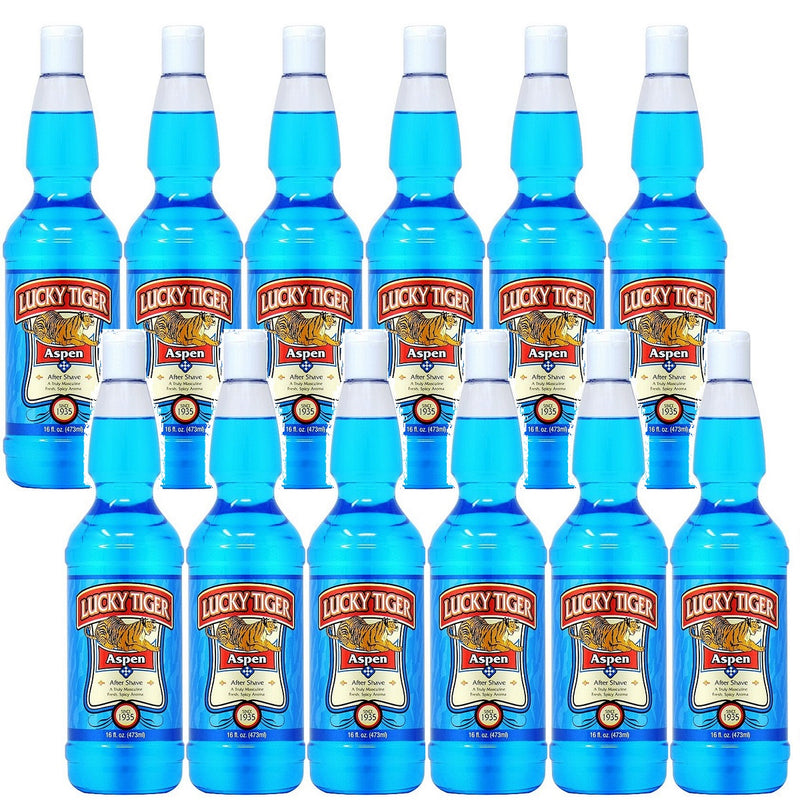 Lucky Tiger Aspen 16 oz - 12 Pack (Bulk)