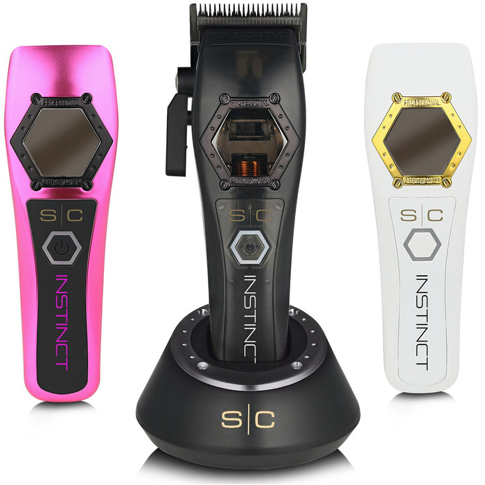 Stylecraft Pro METAL EDITION Instinct Professional Vector Motor Clipper With Rear Metal Housing #SC611M