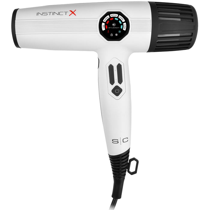 Stylecraft Instinct-X Professional Digital Display Hair Dryer with Brushless Motor #SC105B