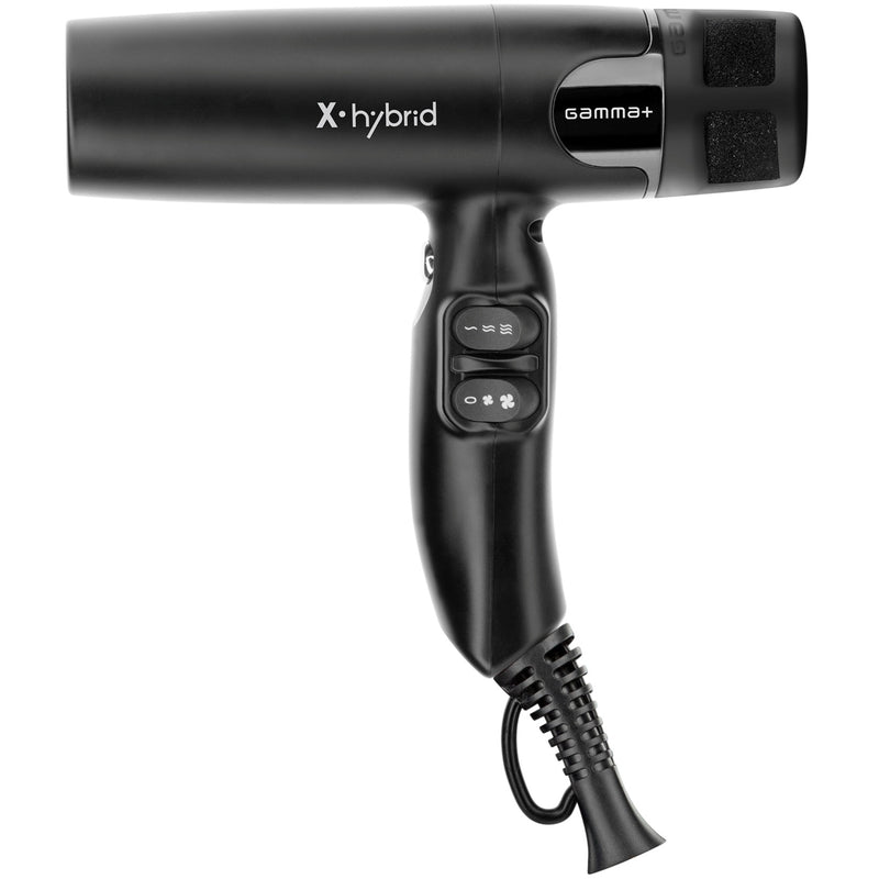 Gamma+ X-HYBRID Hair Dryer - Black #GP102B