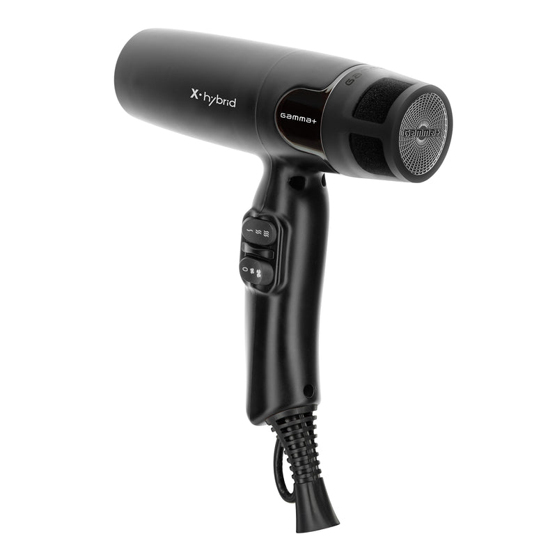 Gamma+ X-HYBRID Hair Dryer - Black #GP102B