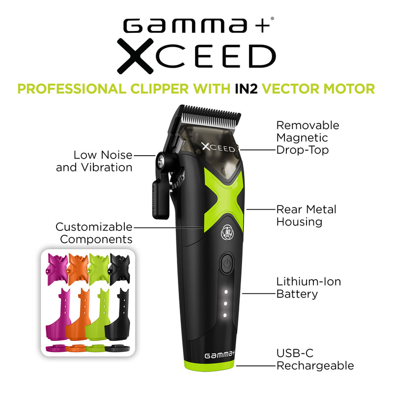 Gamma+ XCEED Clipper, Trimmer & Shaver [TRIO]