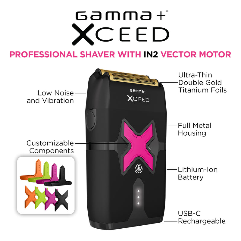 Gamma+ XCEED Clipper, Trimmer & Shaver [TRIO]
