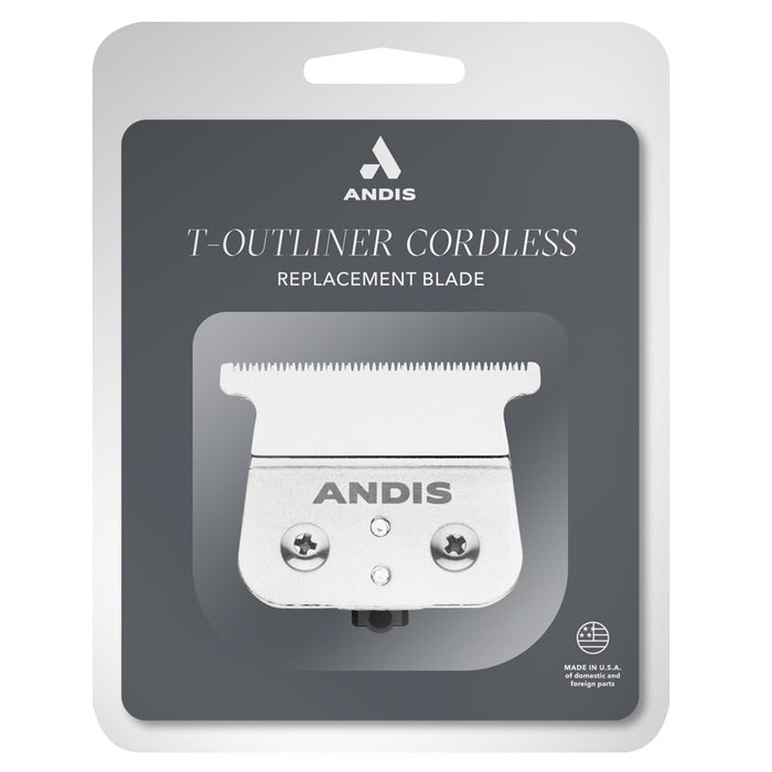 Andis Cordless T-Outliner Li Replacement T-Blade - Carbon Steel #04535