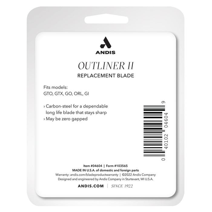 Andis Outliner II Replacement Blade #04604