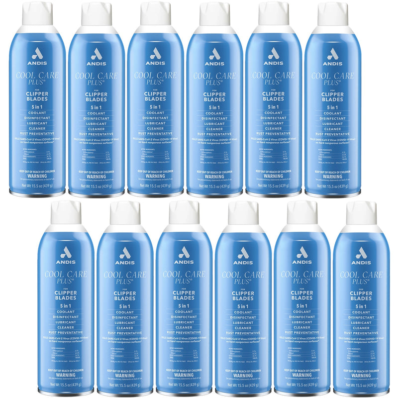 Andis Cool Care Plus Spray 15.5 oz #12750 - 12 Pack (Bulk)