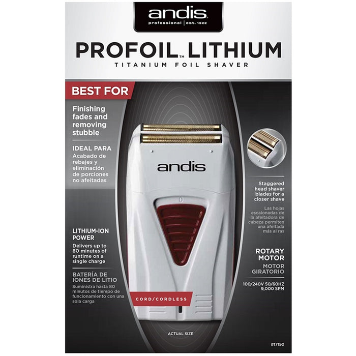 Andis ProFoil Lithium Titanium Foil Shaver #17150