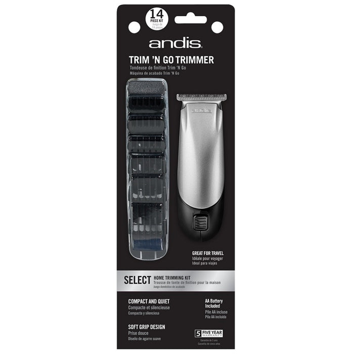 Andis Trim 'N Go T-Blade Trimmer 12-Piece Kit #24870