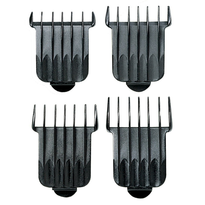 Andis Slimline Pro Li D8 T-Blade 4 Attachment Combs Set #32196