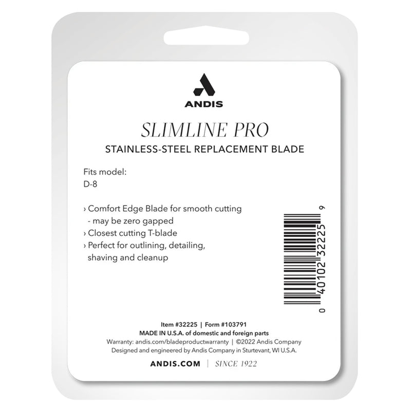 Andis SlimLine Pro Li Trimmer Stainless Steel Replacement Blade #32225
