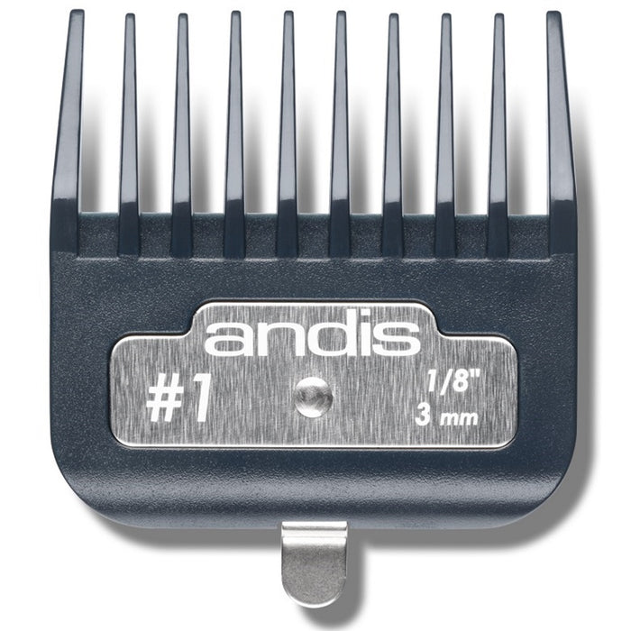 Andis Master Premium Metal Clip Comb Size 1 #33665