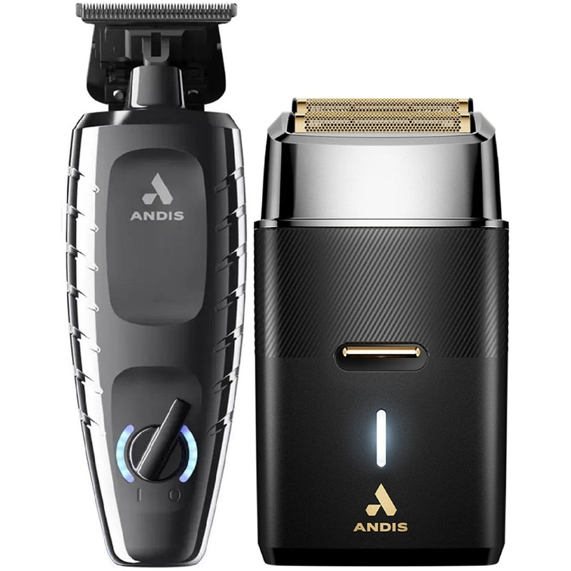 Andis Recon Cordless Trimmer &  ProFoil Plus II Shaver [DUO]
