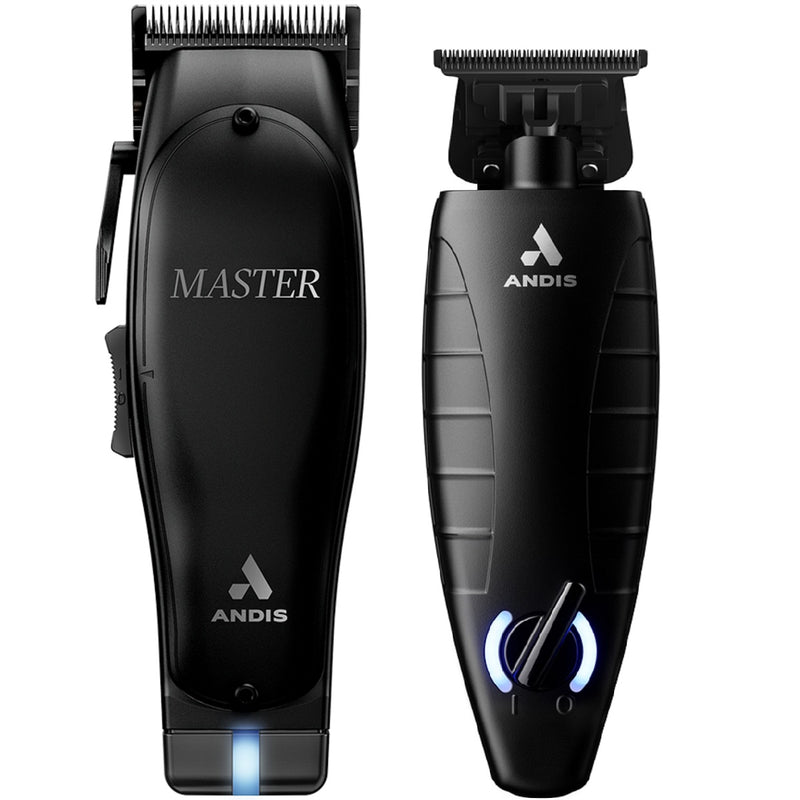 Andis Black Label Master Cordless Clipper & GTX-EXO Trimmer [DUO]