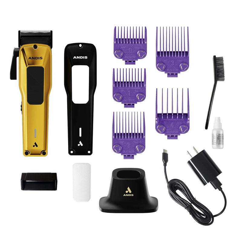 Andis Phenom Cordless Clipper, Trimmer & ProFoil Plus II Shaver [TRIO]