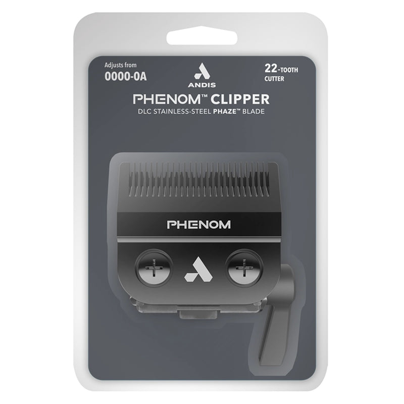 Andis Phenom Clipper Phaze DLC Stainless Steel Replacement Blade Size 0000-0A #562327