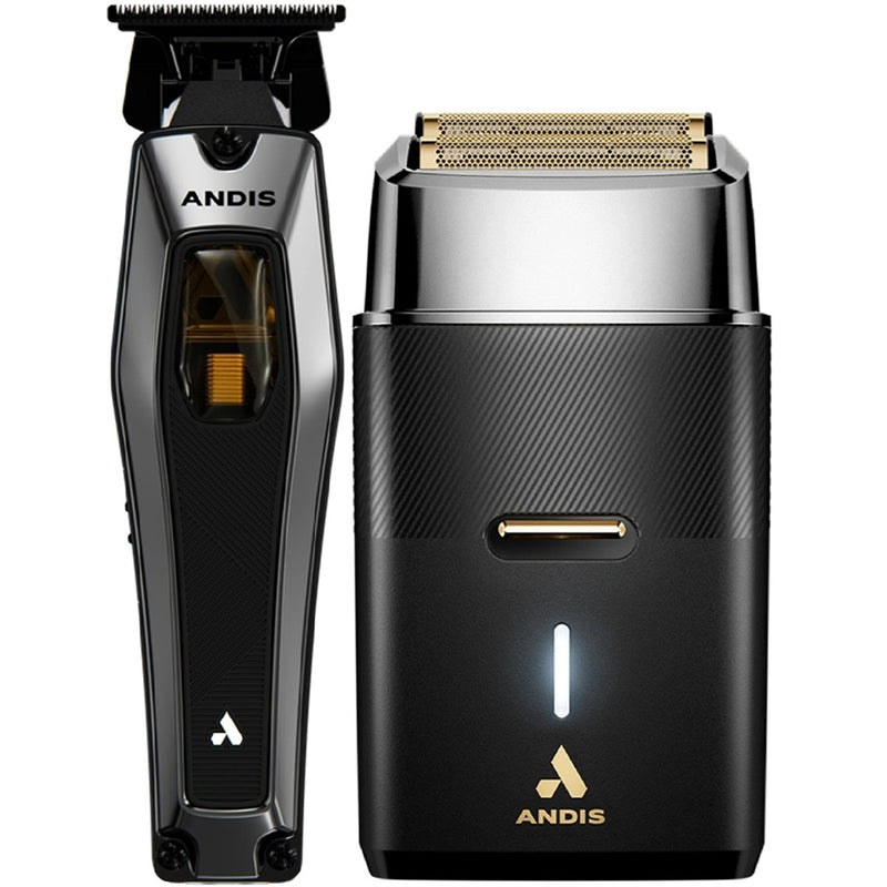 Andis Recon Cordless Trimmer &  ProFoil Plus II Shaver [DUO]