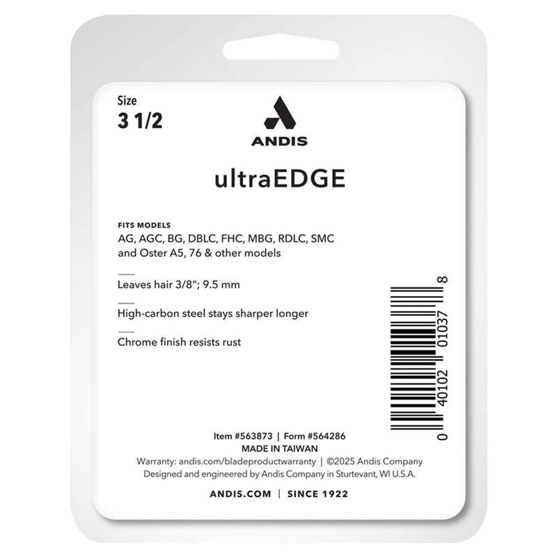 Andis UltraEdge Detachable Blade, Size 3 1/2 #563873