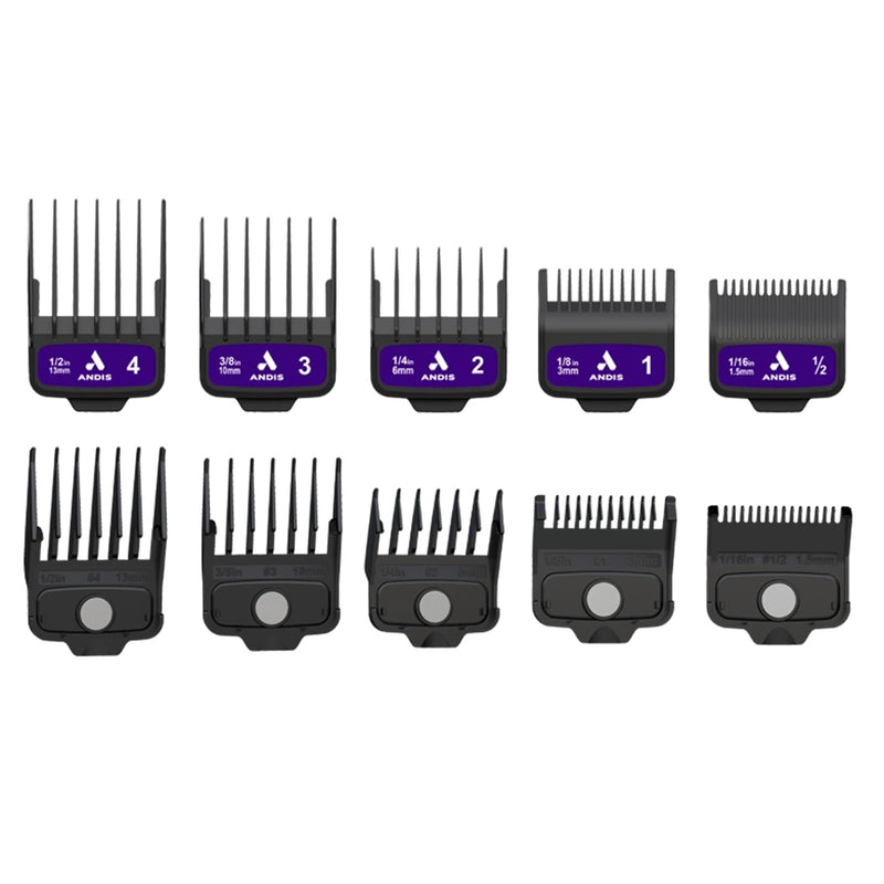 Andis LYNC Amp'd Single Magnetic 5 Pcs Comb Set #564994