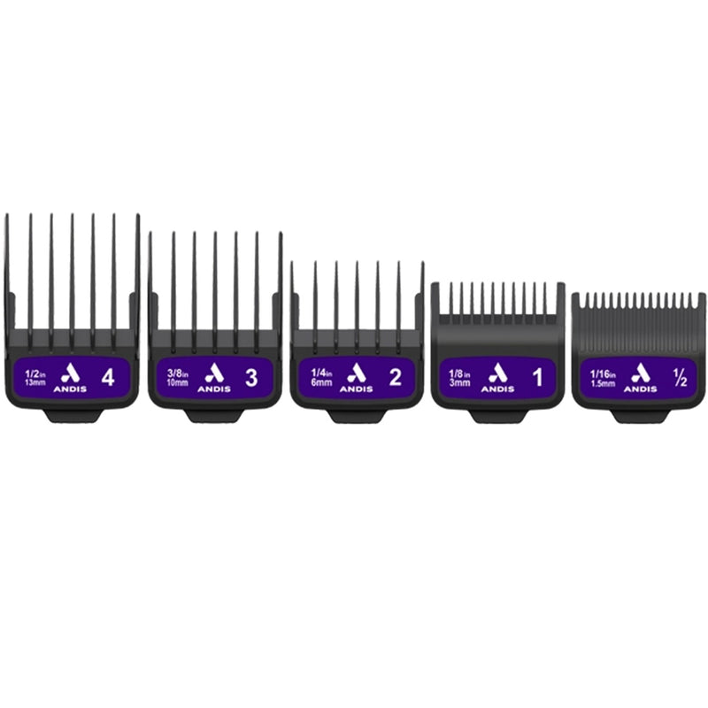 Andis LYNC Amp'd Single Magnetic 5 Pcs Comb Set #564994