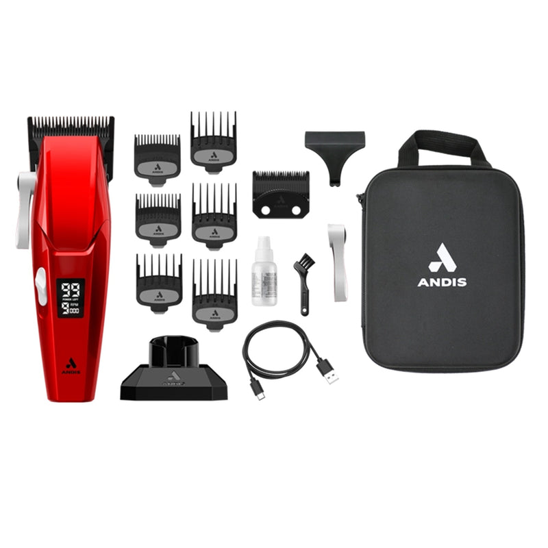 Andis TALON Cordless Clipper Red #565052