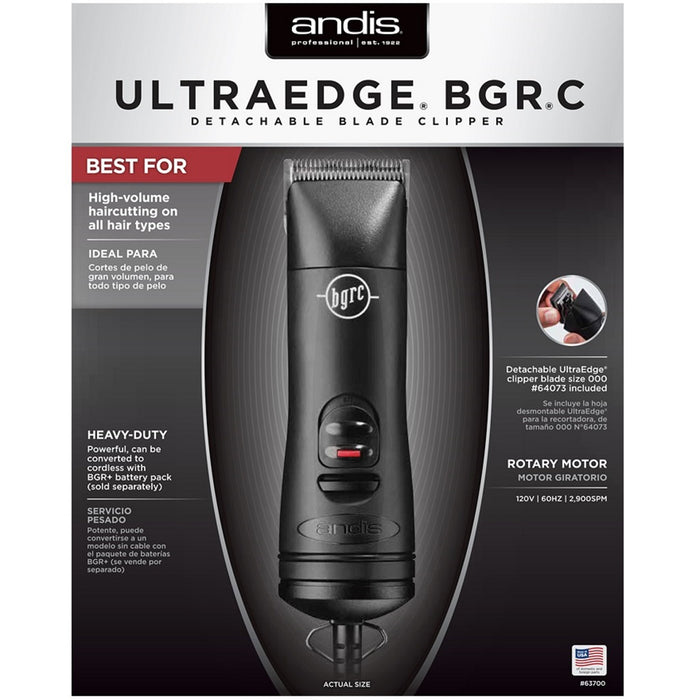 Andis UltraEdge BGRC Detachable Blade Clipper #63700