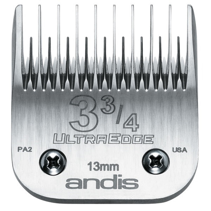 Andis UltraEdge Detachable Blade, Size 3 3/4 Skip Tooth #64133