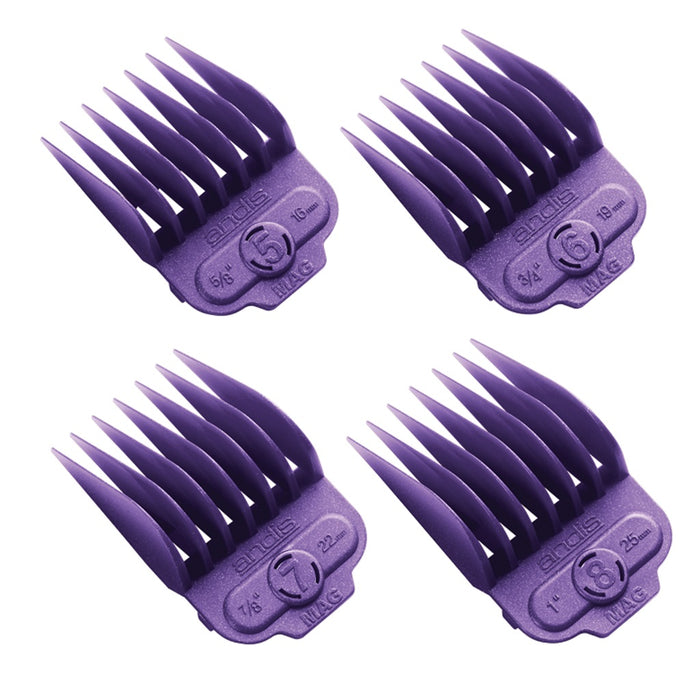 Andis Single Magnetic 4 Pcs Comb Set - Large #66320