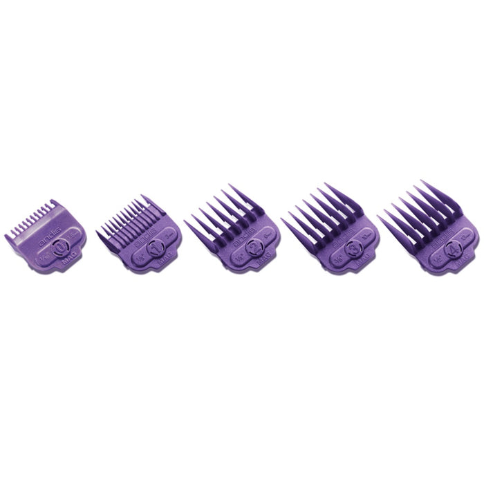 Andis Single Magnetic 5 Pcs Comb Set  -Small #66345