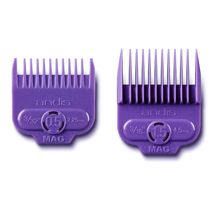 Andis Single Magnetic Comb Set Dual Pack #66560