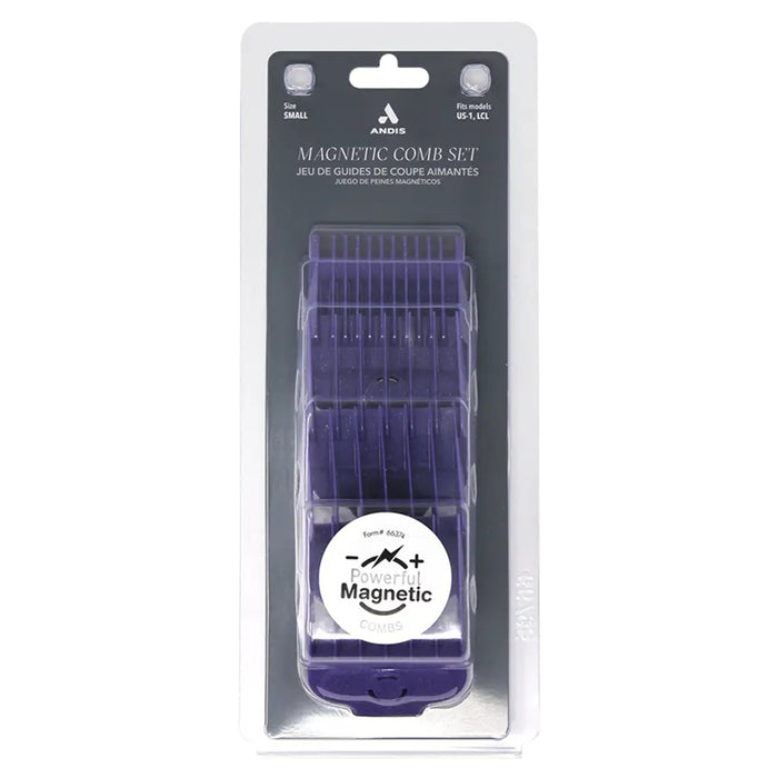 Andis Single Magnetic 5 Pcs Comb Set - Small #66795