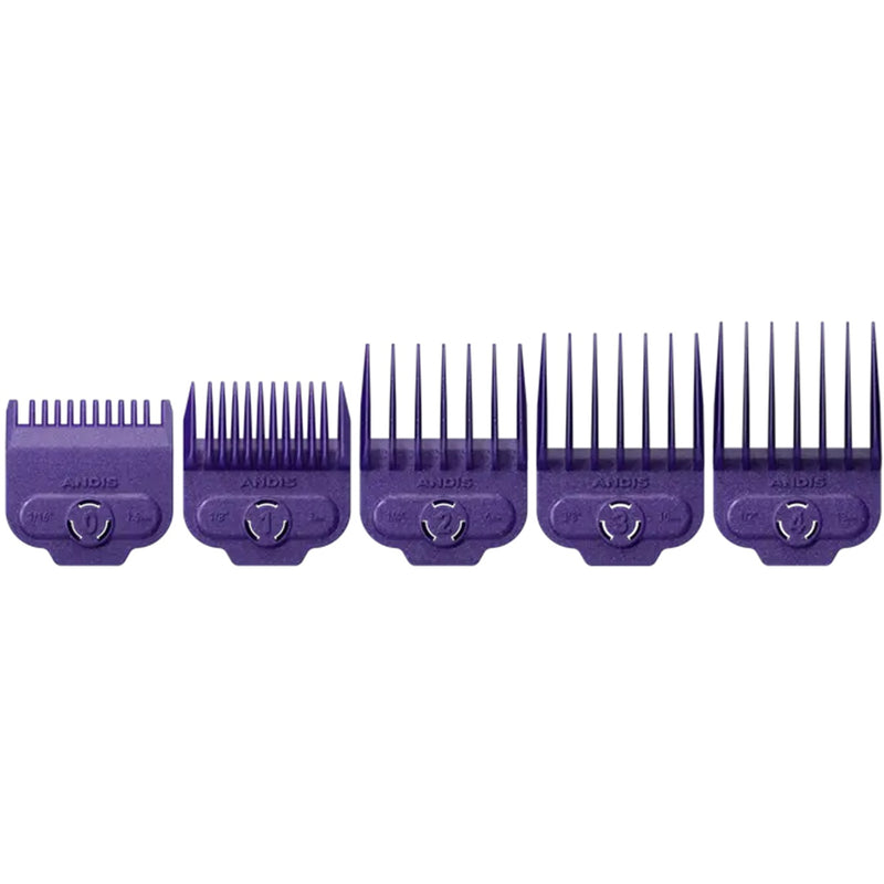 Andis Single Magnetic 5 Pcs Comb Set - Small #66795