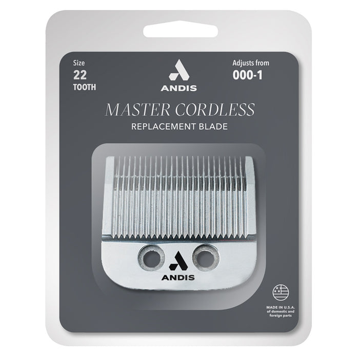 Andis Master Cordless Replacement Blade, Carbon Steel Size 000-1 #74040