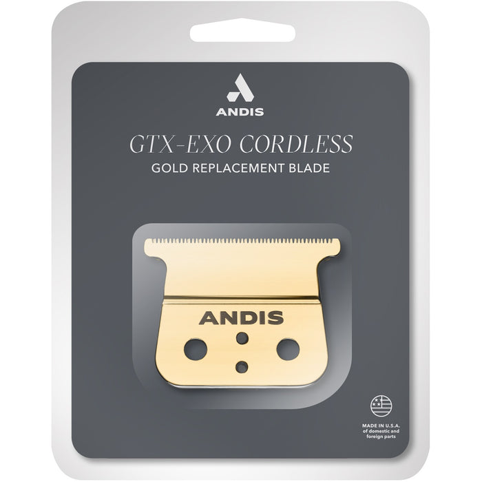 Andis GTX-EXO Cordless Gold Shallow Tooth Replacement Blade #74115