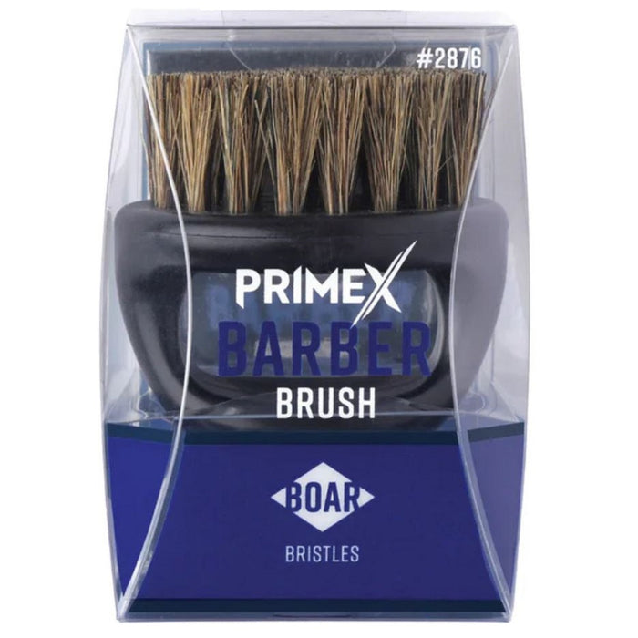 Annie PrimeX Barber Knuckle Brush Black Boar Bristle #2876