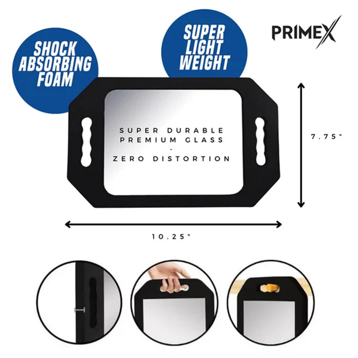 Annie PrimeX Rectangle Foam Mirror XL - Black #3020