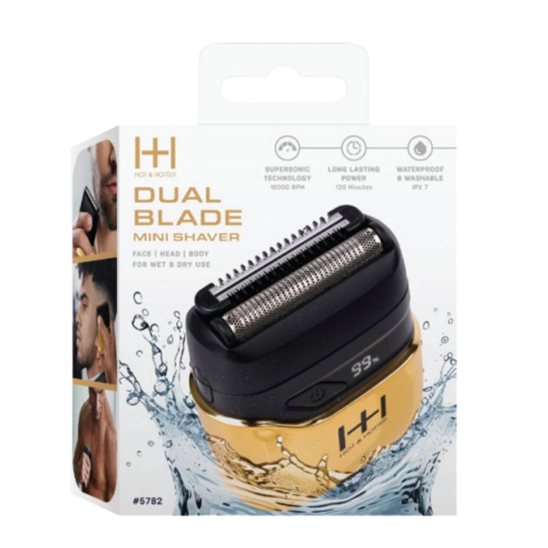 Hot & Hotter Dual Blade Mini Shaver #5782