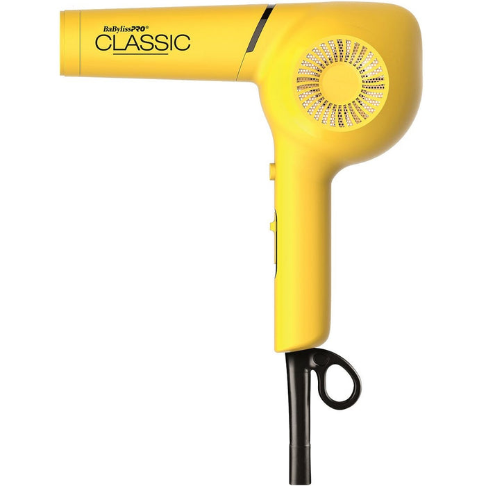 BaByliss Pro Classic Professional Pistol-Grip Dryer - Yellow #BY5175UC