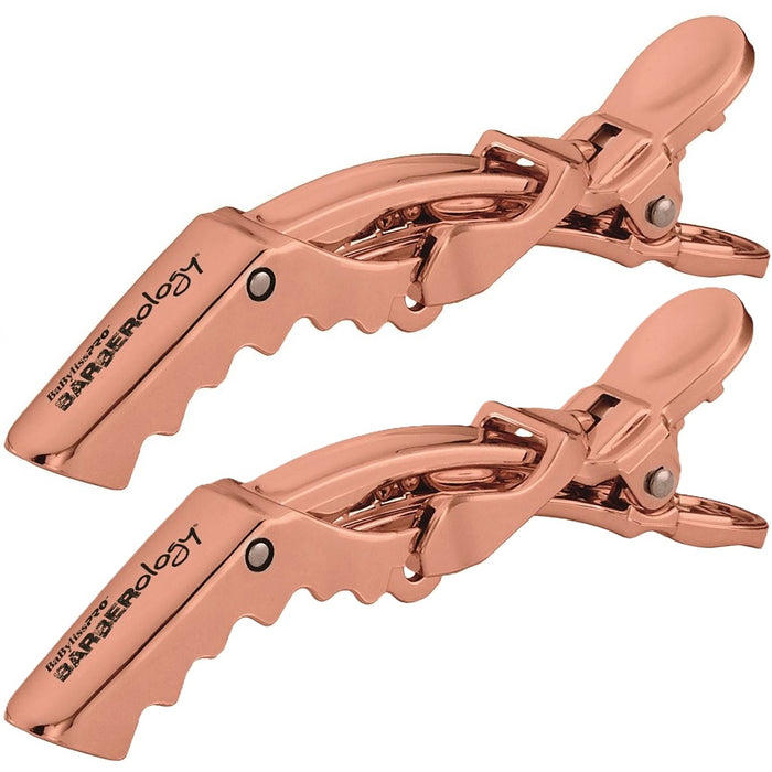 BaByliss Pro BARBERology 2 Piece Hair Clips #BBCLIPS [3 Color Options]