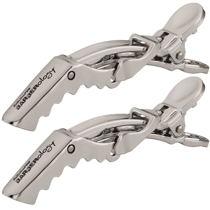 BaByliss Pro BARBERology 2 Piece Hair Clips #BBCLIPS [3 Color Options]