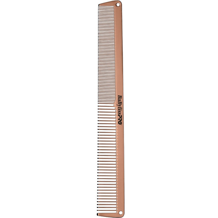 BaByliss Pro BARBERology ROSEFX Metal Comb 2-Pack #BCOMBSET2RG