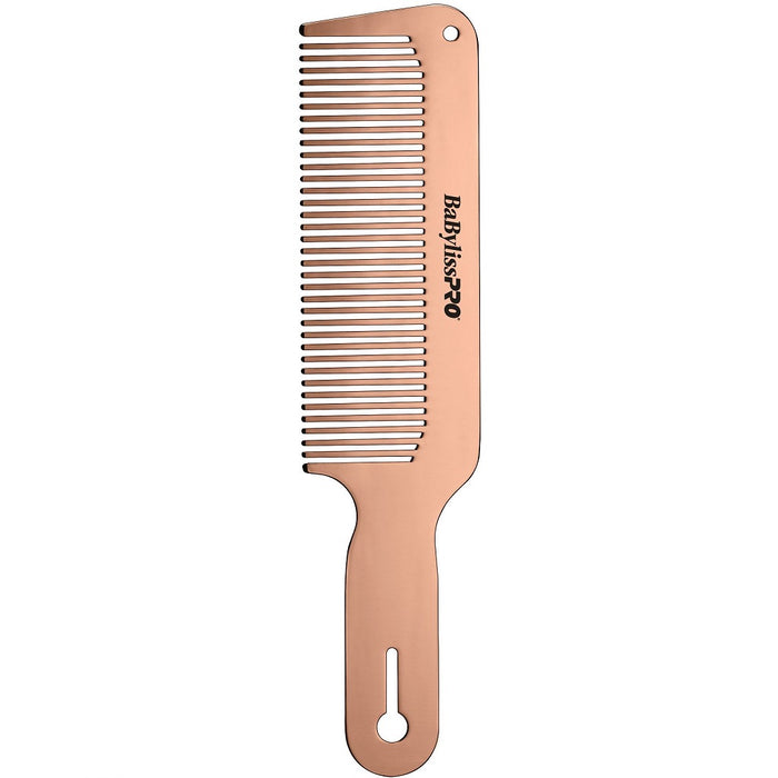 BaByliss Pro BARBERology ROSEFX Metal Comb 2-Pack #BCOMBSET2RG