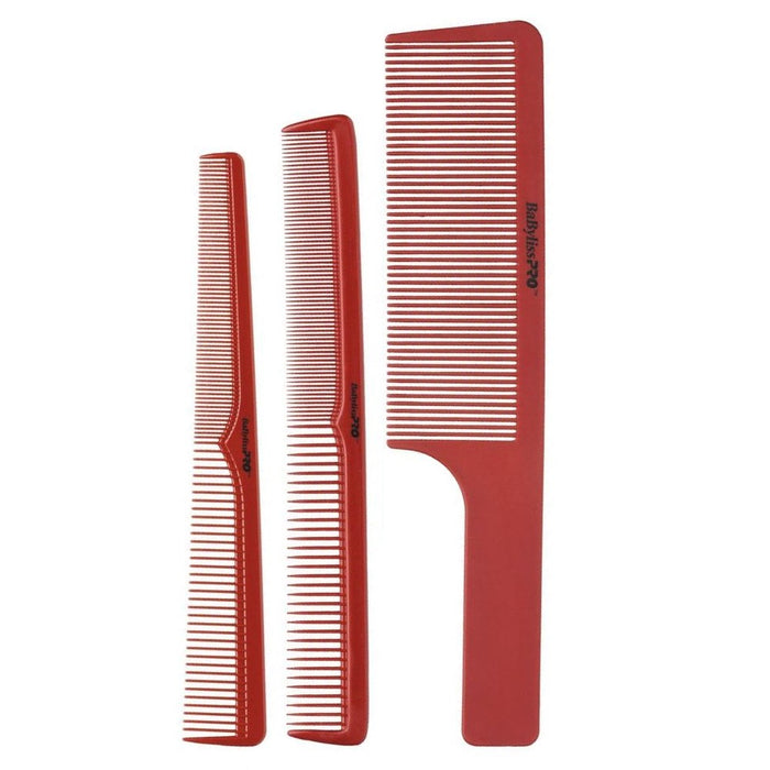 BaByliss Pro BARBERology Comb Set #BCOMBSET3