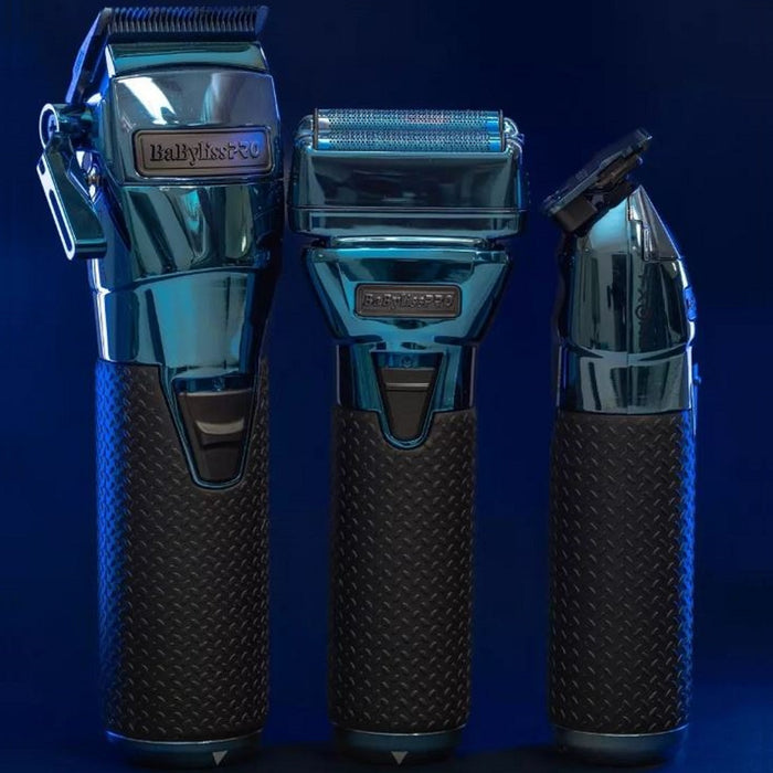 BaByliss Pro FXONE BLUEFX Bundle Pack [Clipper & Trimmer & Shaver]